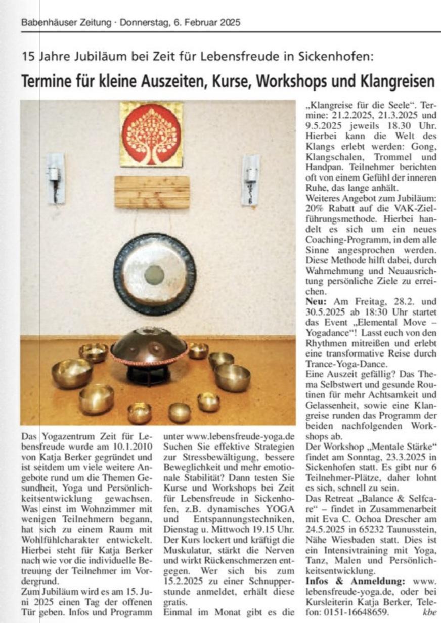 Pressemitteilung2025 Presse 2025